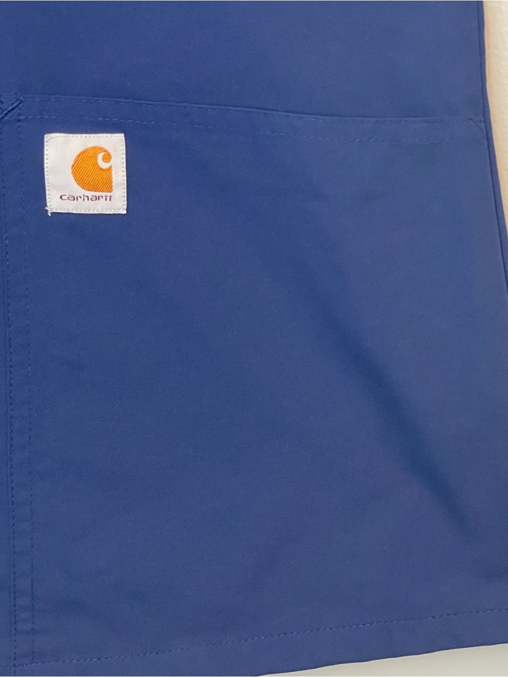 Carhartt Navy V-Neck Medical Scrub Top - Picture 4 of 7